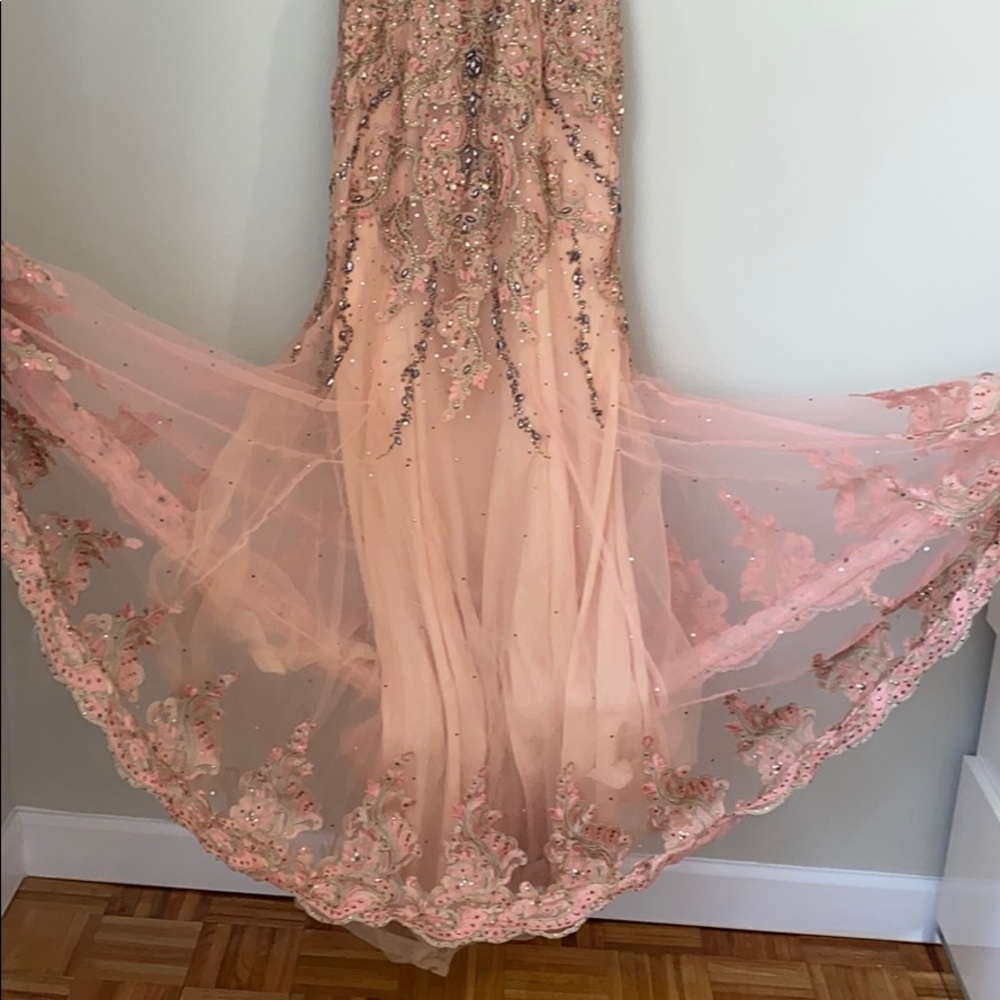 Royal Dream Women’s Wedding and Prom Net Dress - Picture 5 of 8